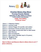 The Classes for the Dog Show